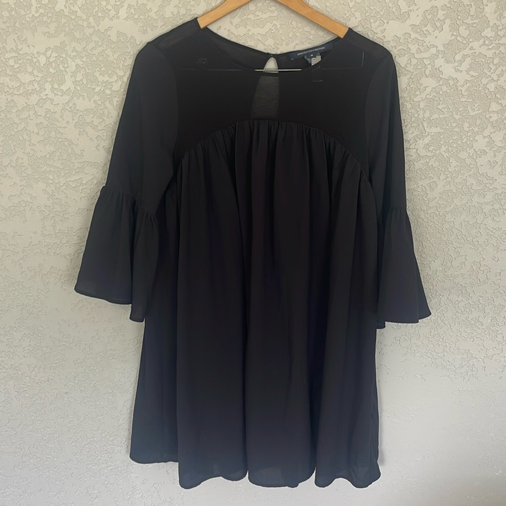 French Connection Black Baby Doll Dress
